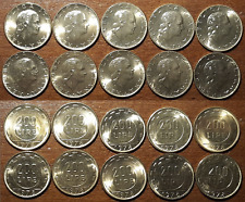 [MREP0168.S] REPUBBLICA ITALIANA [Gig.66] 200 LIRE 1978 Lotto di 10 monete FDC