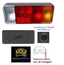 FARO FANALE FANALINO POSTERIORE DX PER IVECO DAILY DA 2000 CASSONATO INFERIORE