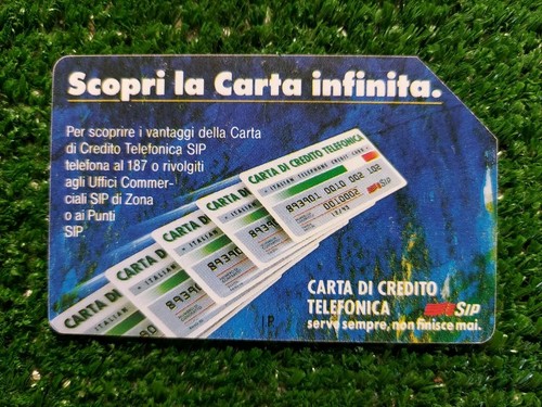 Scheda telefonica 5000 lire - scheda,