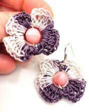 ORECCHINI "FIORE DI PRUNO"