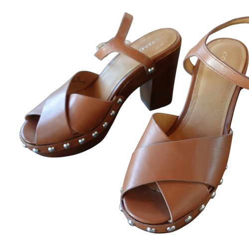 Sandali coach viola pelle - sandali,
