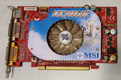 Carte graphique msi nx7600gt - graphique,