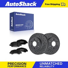 Front Drilled Slotted Brake