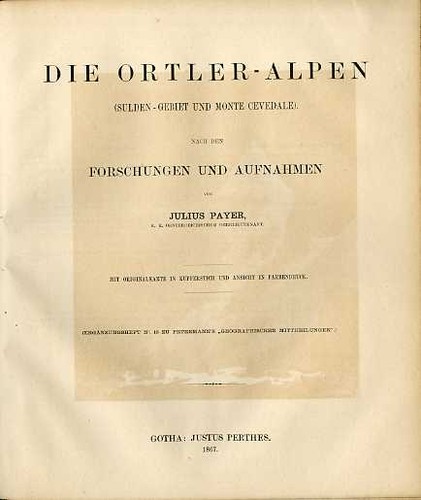Die ortler alpen - die, ortler-alpen