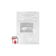 1966 Seat 600/D Fiche