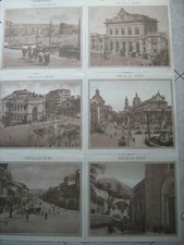 LOTTO STOCK 21 STAMPE SICILIA MESSINA CATANIA TAORMINA PALERMO SCILLA duomo