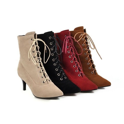 Stivaletti donna scamosciati - , a