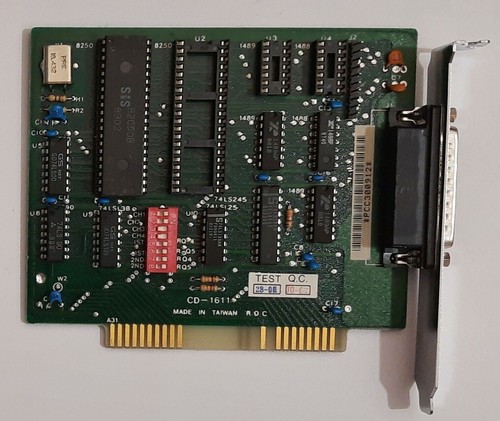 1611 232 isa controller - cd-1611, rs-232