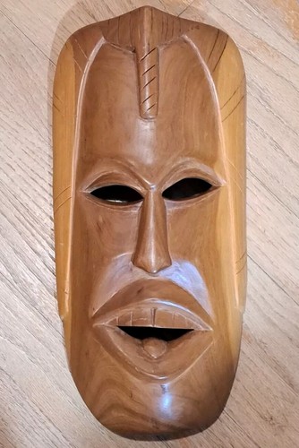 Maschera tribale legno - in,