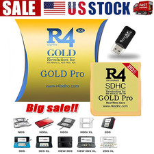 Versione 2025 R4 Gold Pro SDHC R4i per cartuccia DS/3DS/2DS Revolution + USB