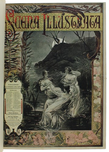Scena illustrata annata 1898 - scena,