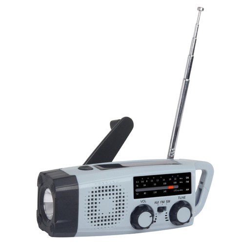 Radio solare manovella - a,