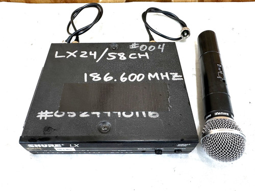 Shure lx4 lx2 - shure,