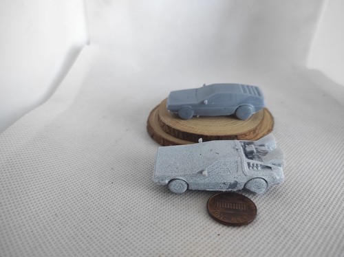 Delorean miniature 15 - miniature., 2.15"