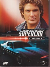 SUPERCAR 2 DVD SECONDA STAGIONE COMPLETA Slipcase 6 Dischi David Hasselhoff