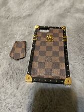 Luxury Brown Monogram Case For