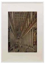 Pannini Giovanni Paolo Interno Di Santa Maria Maggiore A Roma 5 A3 A4 Fra