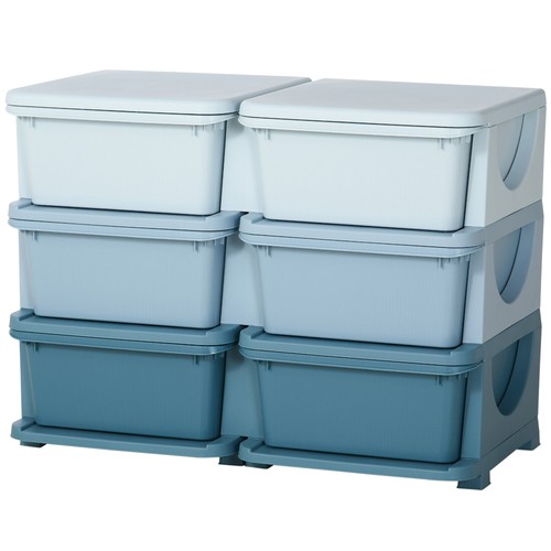 Homcom cassettiera colorata - homcom,