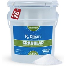 Rx Clear 50 lbs Granular Pool