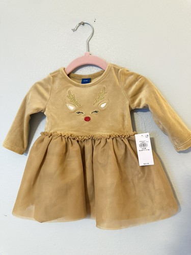 Vestito tutù natalizio renna - vestito,