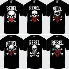 Maglia Punk Cotone Rebel