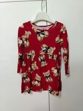 Vestito Abito Bambina Rosso