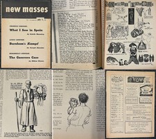 Anti FASCIST NEW MASSES July 1