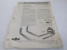 Cascade Forklift Forks From