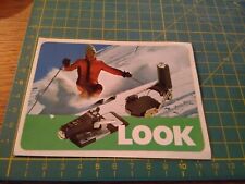 RARO ADESIVO STICKER VINTAGE KLEBER SCI SKI ATTACCHI LOOK 