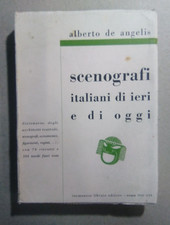 SCENOGRAFI ITALIANI IERI OGGI