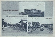 GAETA - Un Saluto, Vedute, Cartolina 1942