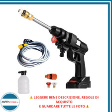 Idropulitrice Aria Compressa con 1 Batteria a Getto Spray – Leggera e Portatile