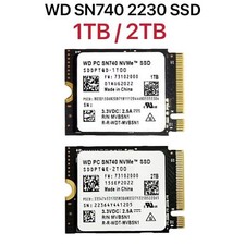 Nuovo SSD WD PC SN740 1 TB / 2