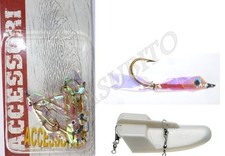 10 pesciolini artificiali amo