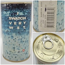 Swatch Scuba 200 SDB100 Barrier Reef 1991 – Ultra Rare Very Wet Tin – NOS