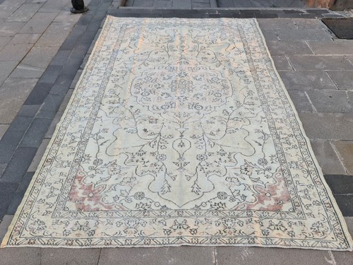Tappeto vintage oushak - tappeto,