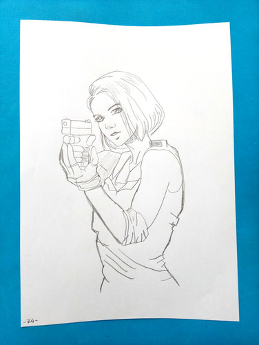 Disegno mano jill - di,