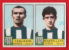 FIGURINA CALCIATORI PANINI 1963/64 - RECUPERO - TAGLIAVINI/MANTELLATO - UDINESE