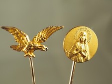 2 EPINGLES A CRAVATE ANCIEN