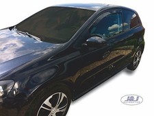 Deflettori Aria Per VW Polo 2009-2017 3-Porte Set 2 Antiturbo Antivento Heko