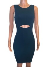 Abito retrò blu casco lungo