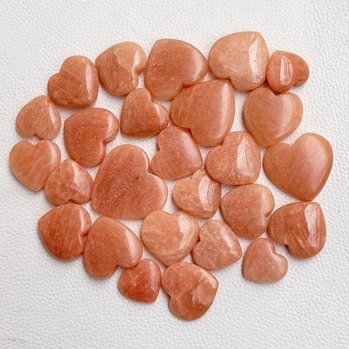 Cuore pesca amazzonite - cuore,
