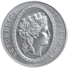 Moneta Argento Lira Italiana