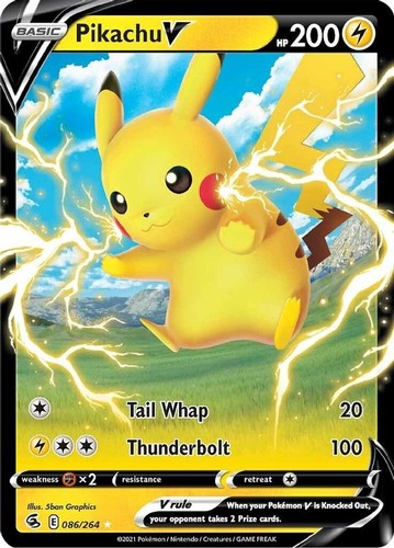 Pikachu 086 264 - v, 086/264
