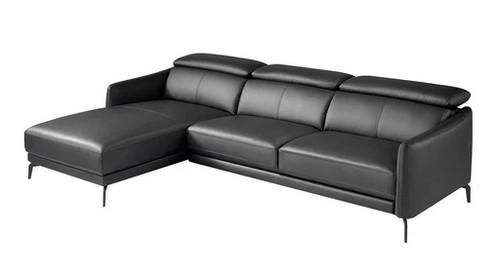 Divano chaise longue - in, pelle