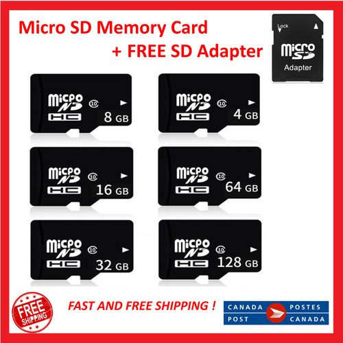 Microsd memory card - 16gb, 32gb