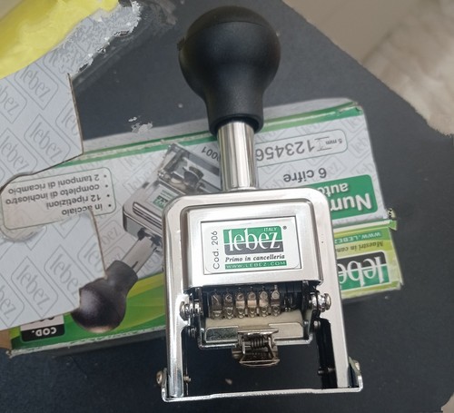 Numeratore automatico cifre - numeratore, 6