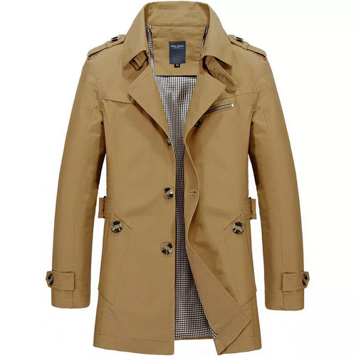 Elegante trench uomo - elegante,