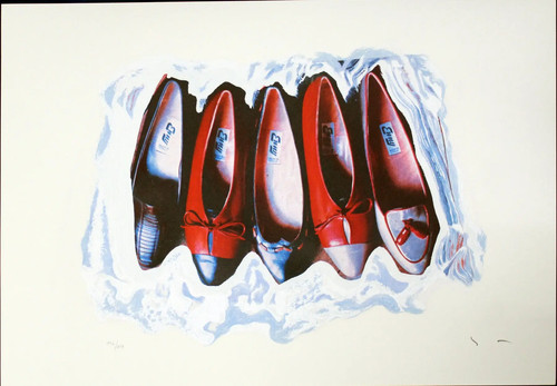 Mario schifano scarpe - mario, "scarpe"