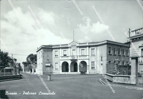 Cd562 cartolina bresso palazzo - cd562,